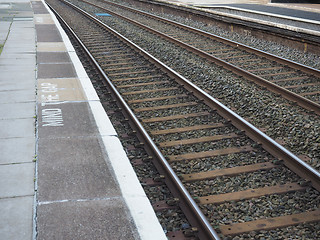 Image showing Railway track