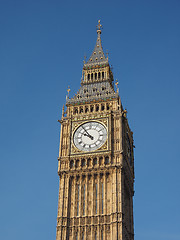 Image showing Big Ben in London