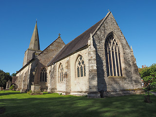 Image showing St Mary Magdalene church in Tanworth in Arden