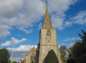 Image showing St Mary Magdalene church in Tanworth in Arden