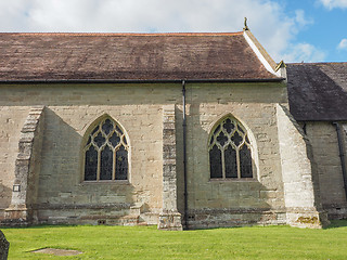 Image showing St Mary Magdalene church in Tanworth in Arden