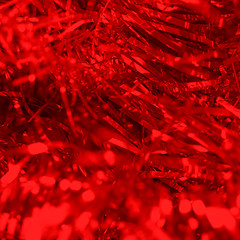 Image showing Christmas tinsel