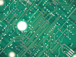 Image showing Printed circuit background