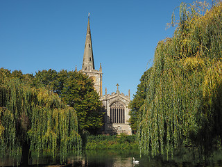 Image showing Holy Trinity church in Stratford upon Avon