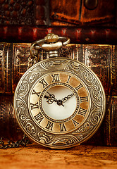 Image showing Vintage pocket watch