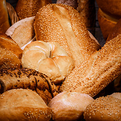 Image showing Breads and baked goods