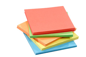 Image showing Batch of colorful Paper