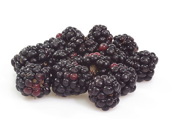 Image showing Blackberries