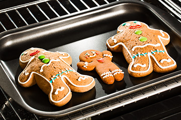 Image showing Gingerbread man