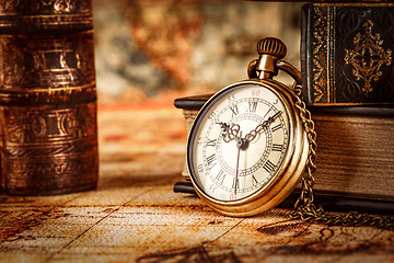 Image showing Vintage pocket watch