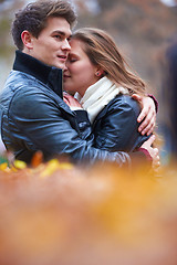 Image showing autumn couple