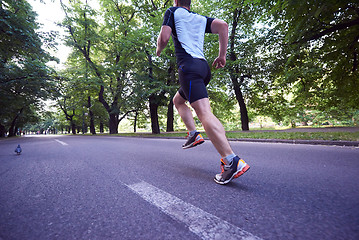 Image showing man jogging