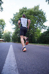 Image showing man jogging