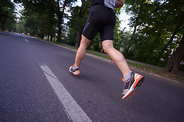 Image showing man jogging