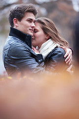 Image showing autumn couple