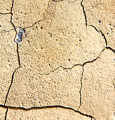 Image showing brown dry sand in sahara desert morocco africa erosion and abstr