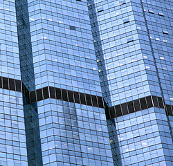 Image showing reflex of some gray palace in a centre  bangkok thailand