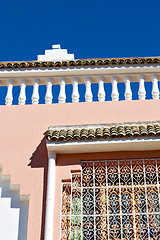 Image showing  in morocco africa tile and  floor ceramic abstract