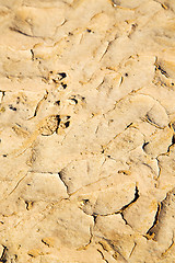 Image showing brown  sand in sahara desert morocco  erosion and  