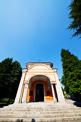 Image showing monument old architecture in  religion       and sunlight