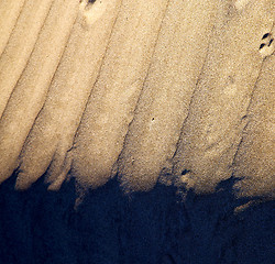 Image showing in lanzarote  spain texture abstract of the beach 