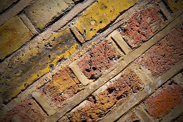 Image showing in london   the    abstract    texture of a ancien wall and ruin