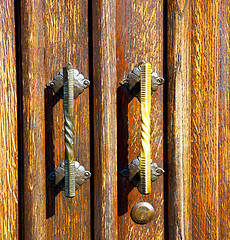 Image showing  rusty  castellanza blur lombardy   abstract  brass  