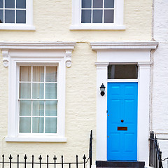 Image showing notting hill in london england old suburban and antique     wall