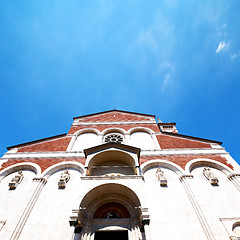 Image showing  exterior old architecture in italy europe milan religion       