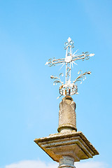 Image showing abstract cross in italy 