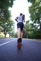 Image showing man jogging