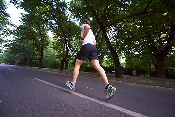 Image showing man jogging