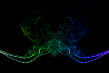 Image showing Coloured Smoke