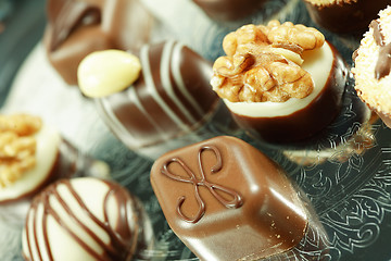 Image showing Chocolate candies