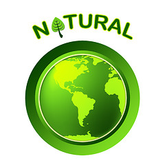 Image showing Natural Nature Shows Planet Green And Rural