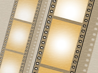 Image showing Filmstrip Copyspace Indicates Photo Photography And Design