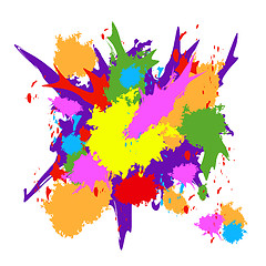 Image showing Color Paint Means Grunge Texture And Artistic