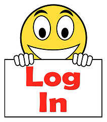 Image showing Log In Login On Sign Shows Sign In Online