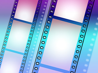 Image showing Copyspace Background Means Negative Film And Blank