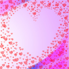 Image showing Copyspace Heart Represents Find Love And Copy-Space