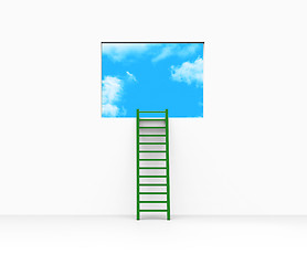 Image showing Vision Planning Represents Ladders Step And Ladder