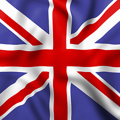 Image showing Union Jack Indicates English Flag And Britain