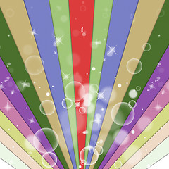 Image showing Color Background Shows Beam Backdrop And Multicolored