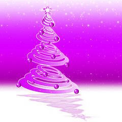 Image showing Xmas Tree Indicates New Year And Christmas