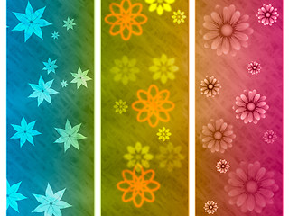 Image showing Color Background Indicates Abstract Environmental And Bouquet