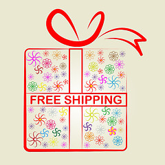 Image showing Shipping Free Represents With Our Compliments And Consumer