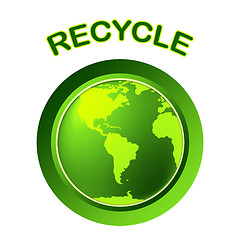 Image showing World Recycle Shows Eco Friendly And Conservation