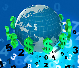 Image showing Dollars Forex Means United States And Broker