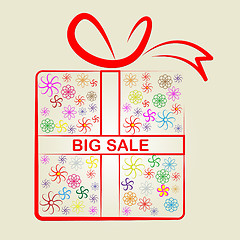 Image showing Sale Big Means Gift Box And Clearance