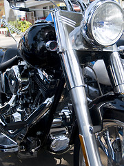 Image showing Front of motorcycle